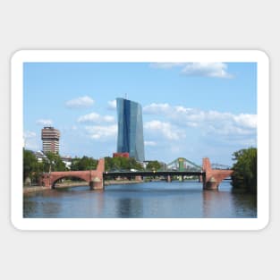 ECB, Main, Frankfurt am Main Sticker